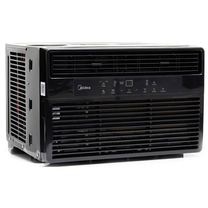 Midea 8,000 BTU 115V Smart Window Air Conditioner, Black (Refurbished) (Used) - VMInnovations