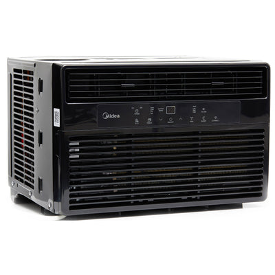 Midea 8,000 BTU 115V Smart Window Air Conditioner, Black (Refurbished)