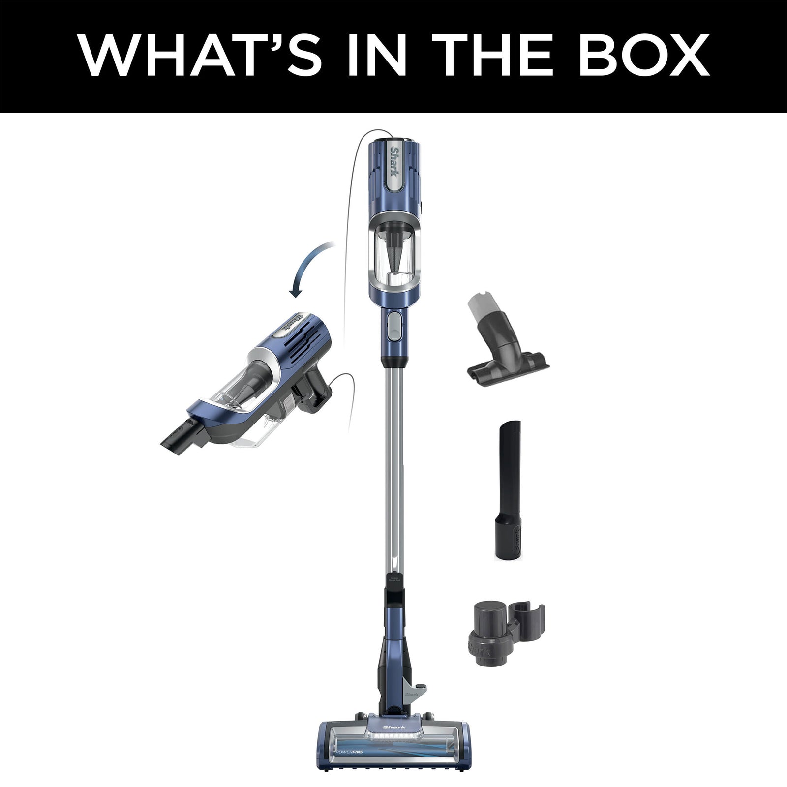 Shark UltraLight Pet Pro Corded LED Stick Vacuum, Blue (Refurbished) (Used) - VMInnovations
