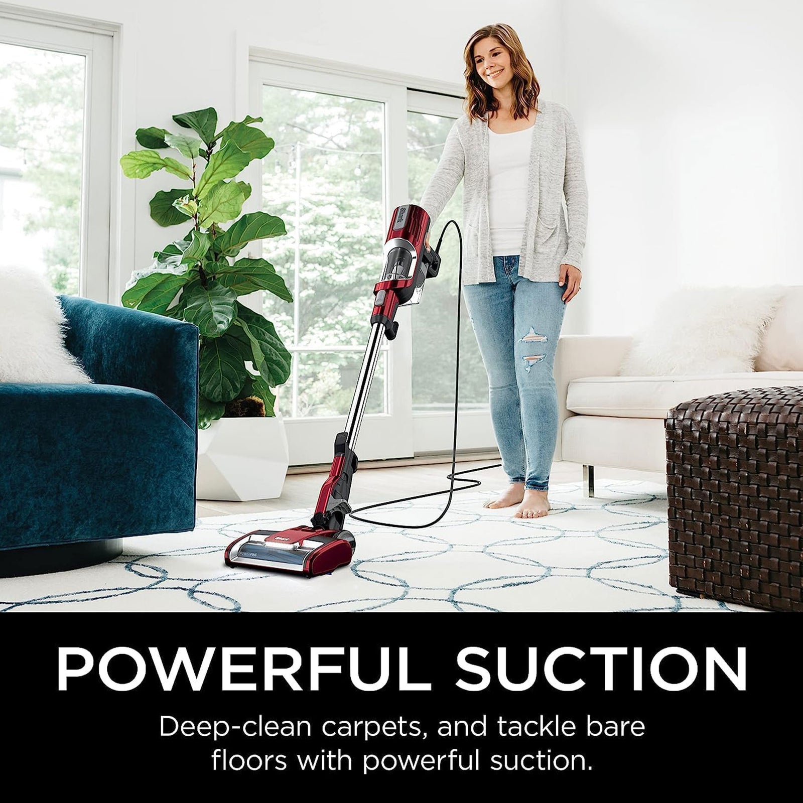 Shark UltraLight Pet Pro Corded LED Stick Vacuum, Copper (Refurbished) - VMInnovations