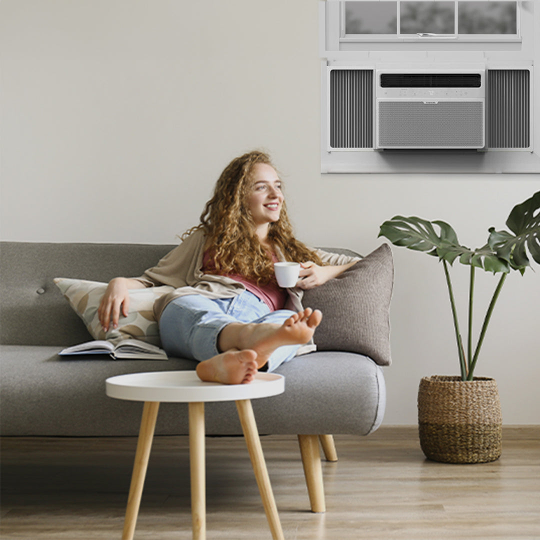 Toshiba 8,000 BTU 115V Smart WiFi Window Air Conditioner (Open Box) - VMInnovations