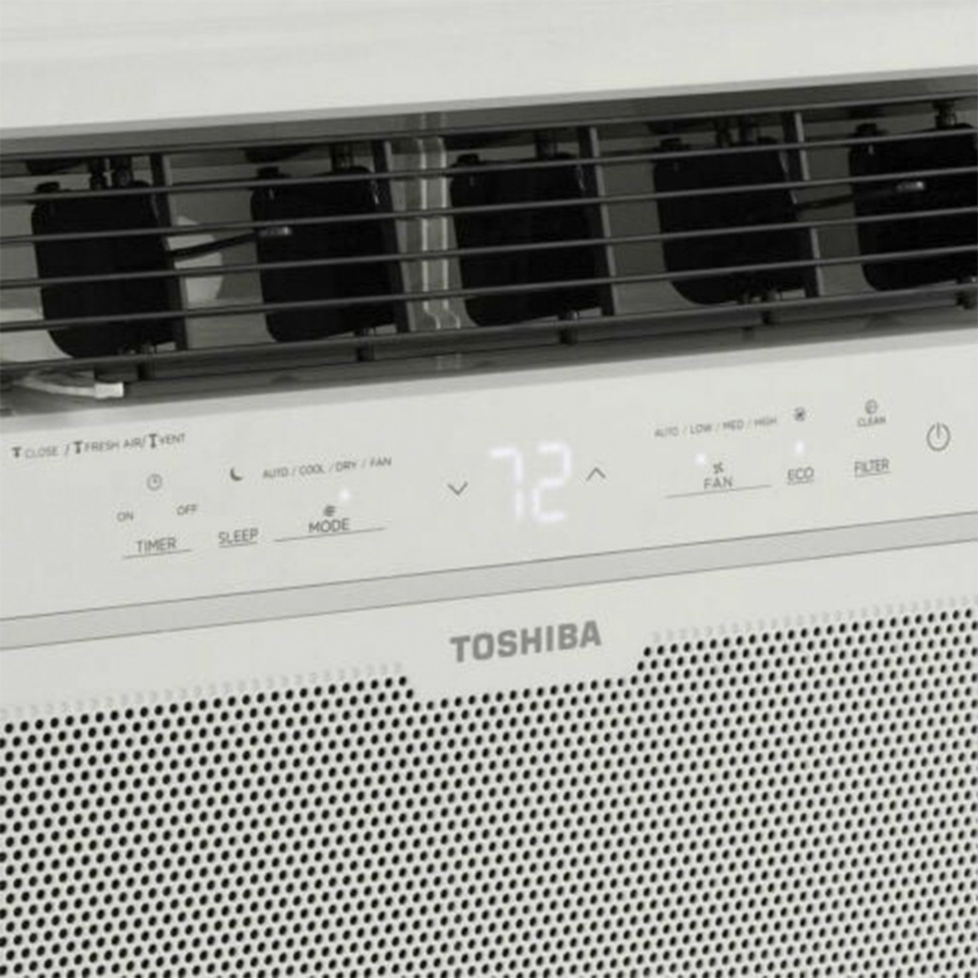 Toshiba 10,000 BTU 115V Smart WiFi Window Air Conditioner(Certified Refurbished) - VMInnovations