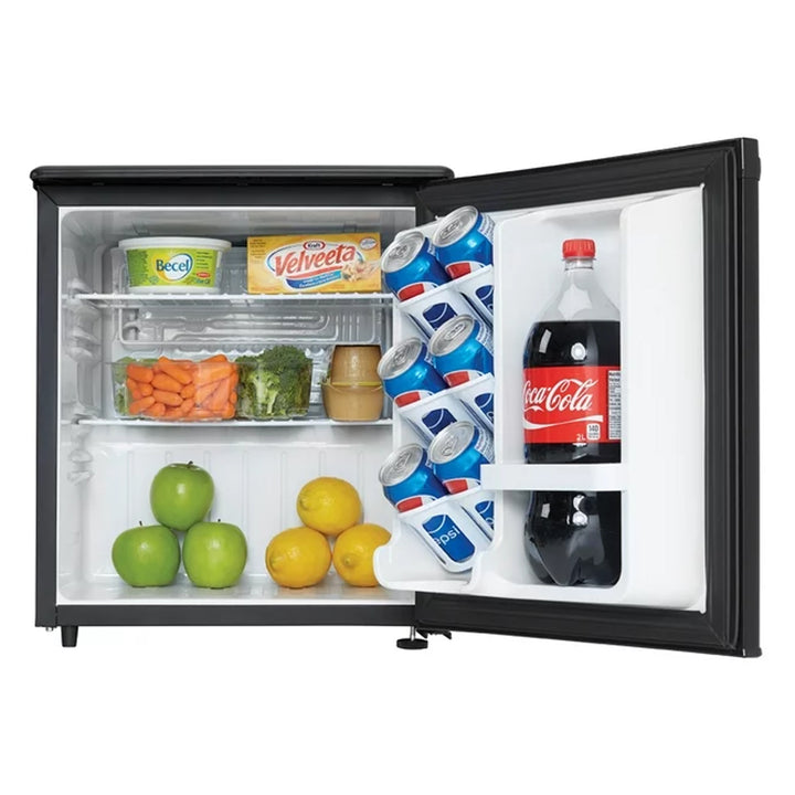 Danby Designer 1.7 CuFt  Mini Fridge Compact Refrigerator, Certified Refurbished