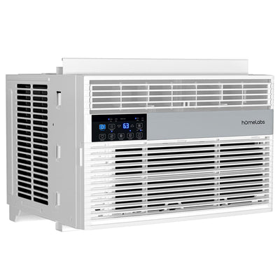 hOmeLabs Window Air Conditioner with Eco Mode, LED Panel, and Remote Control - VMInnovations