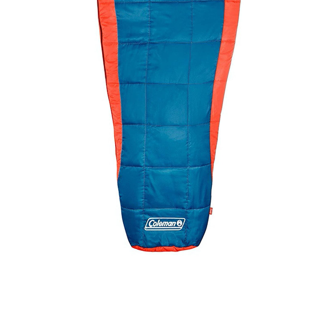 Coleman Kompact Mummy Sleeping Bag w/Compression Sack, Tiger Lily (Open Box)