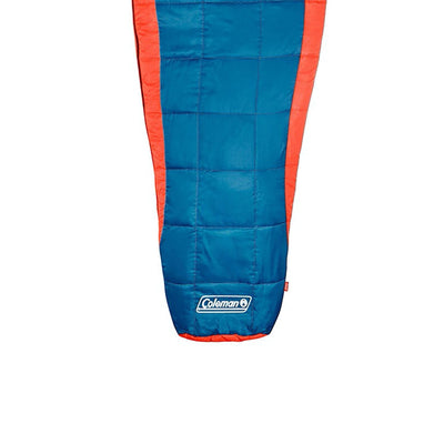 Coleman Kompact Mummy Sleeping Bag w/Compression Sack, Tiger Lily (Open Box) - VMInnovations