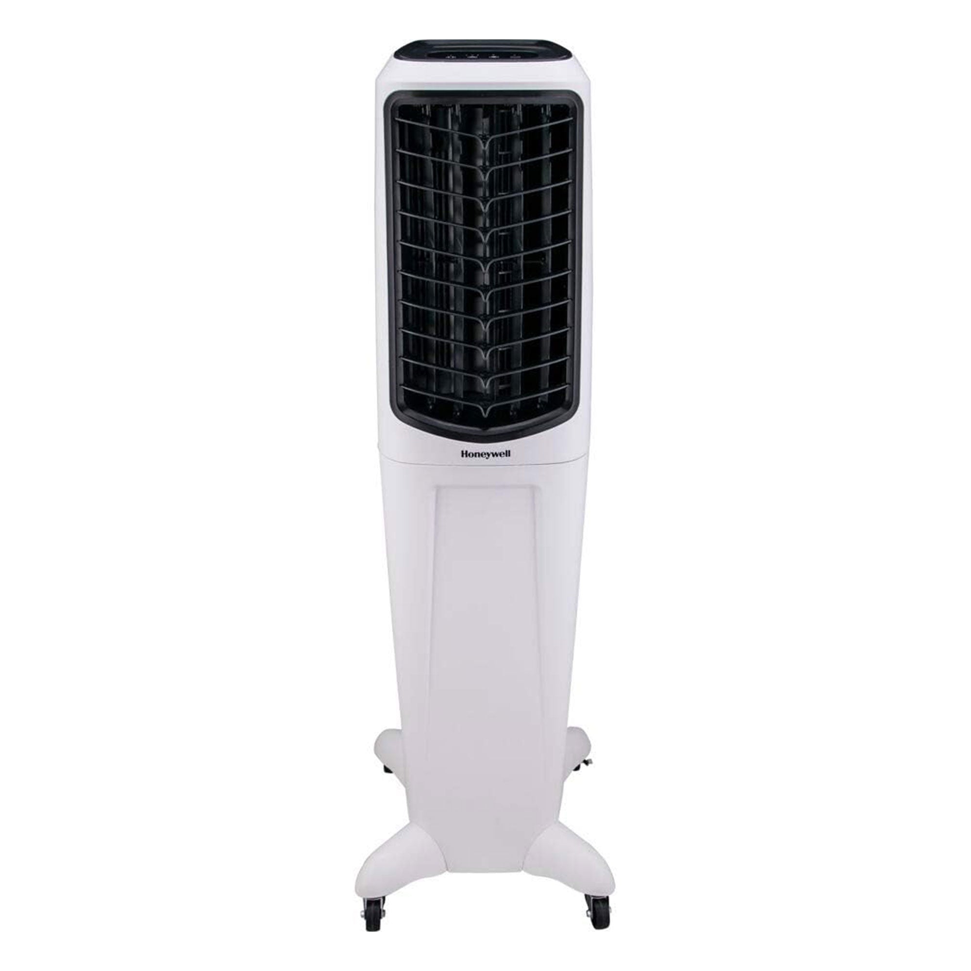 Honeywell Portable Evaporative Tower Cooler with Fan, Humidifier & Remote, White - VMInnovations