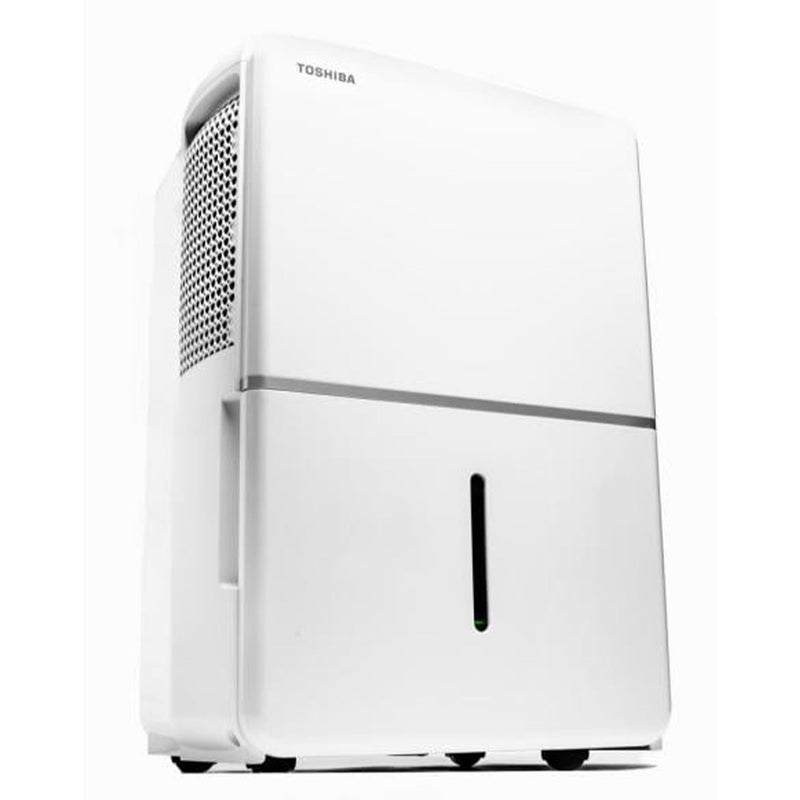 Toshiba 50 Pint Portable Home Room Dehumidifier, White (Certified Refurbished)