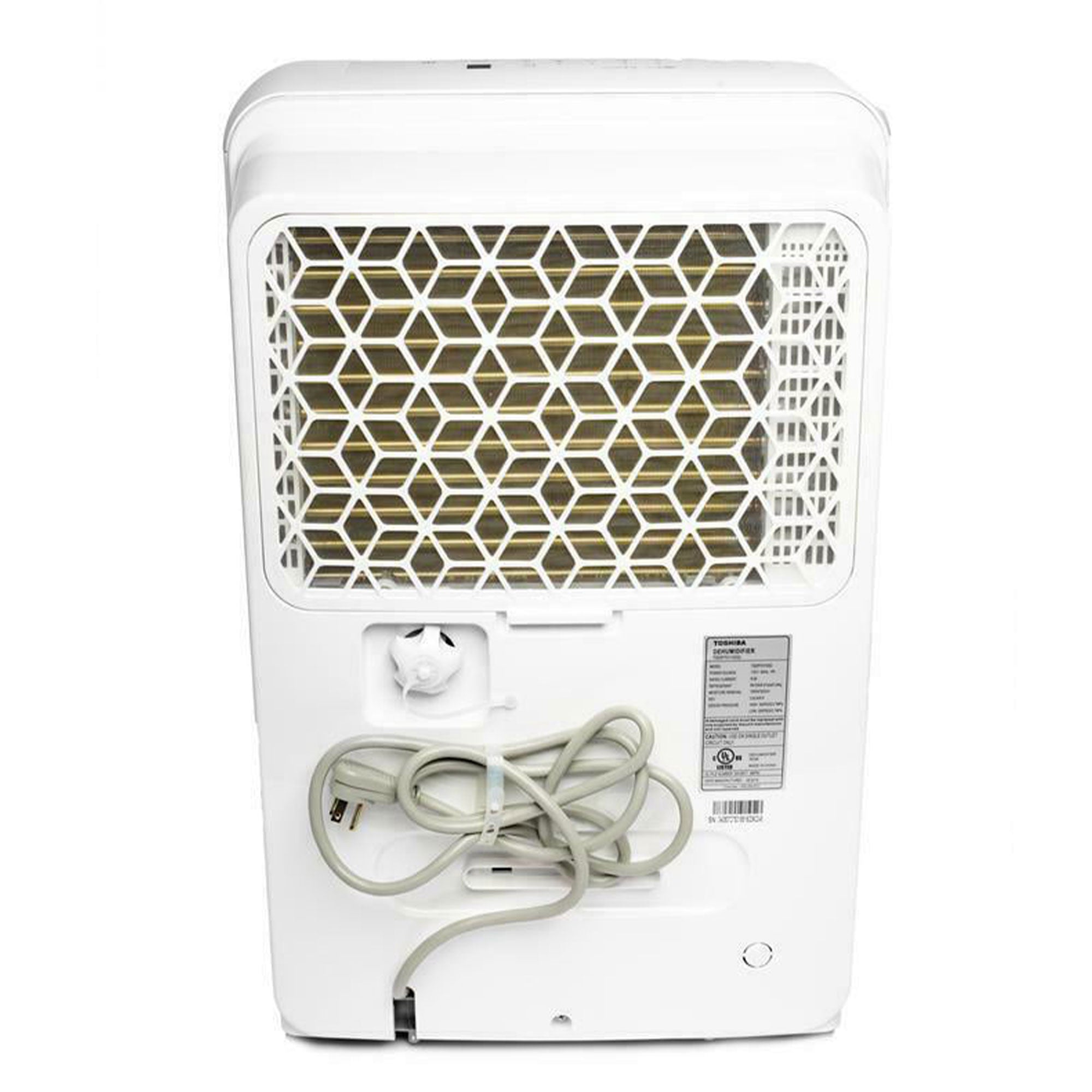 50pt Portable Home Room Dehumidifier, White (Certified Refurbished) (For Parts) - VMInnovations