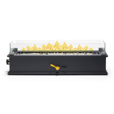 Ukiah Co. LOOM Rechargeable Bluetooth Tabletop Fire Pit with Sound System, Black - VMInnovations