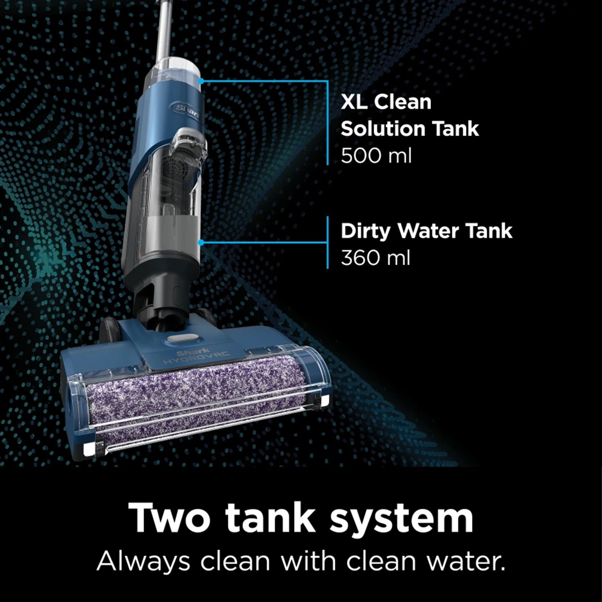 Shark Restored HydroVac XL 3 in 1 Vacuum Mop System, Red (Certified Refurbished) - VMInnovations