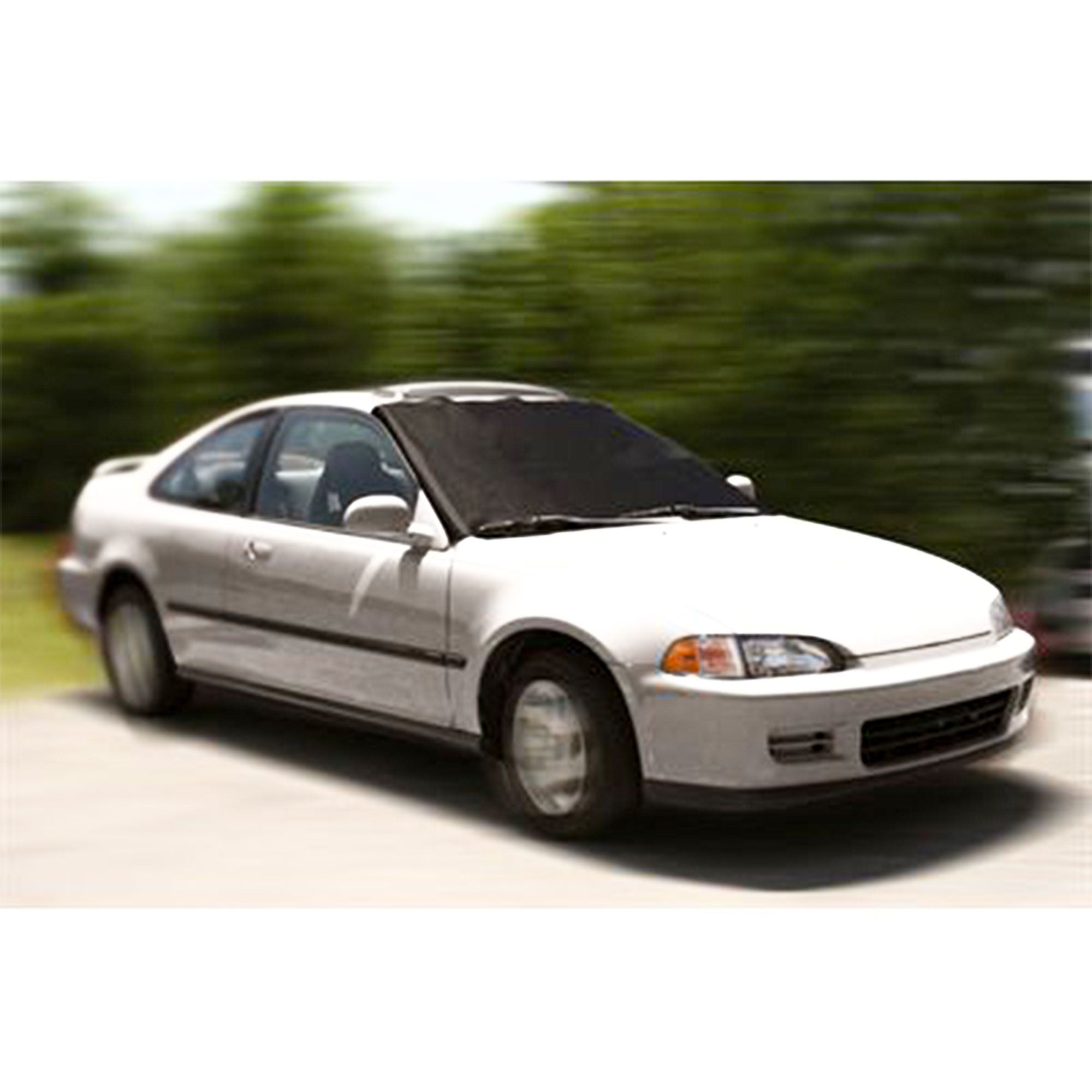 Camco Durable Compact Universal On the Go RV Tow Car Windshield Protector, Black - VMInnovations