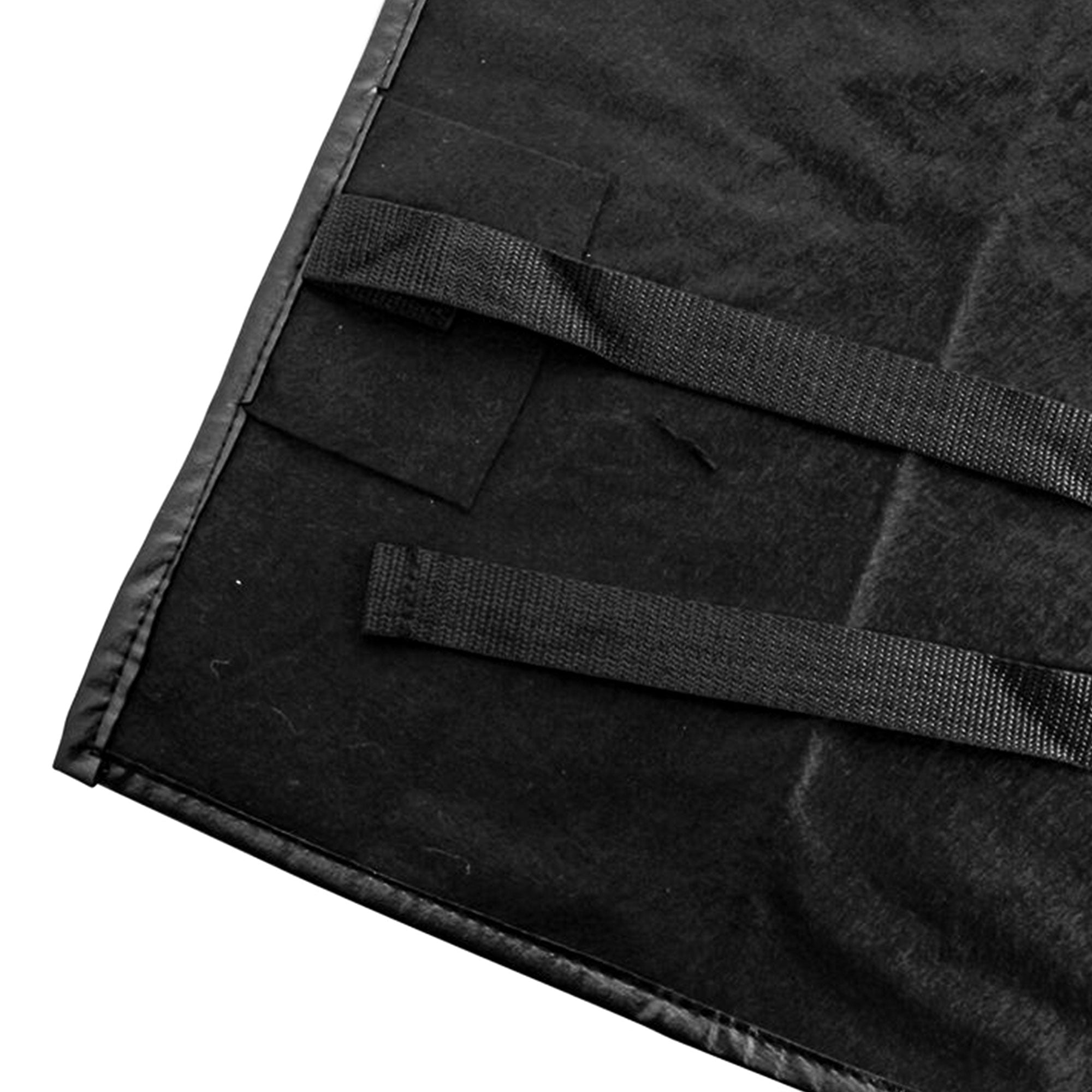 Camco Durable Compact Universal On the Go RV Tow Car Windshield Protector, Black - VMInnovations