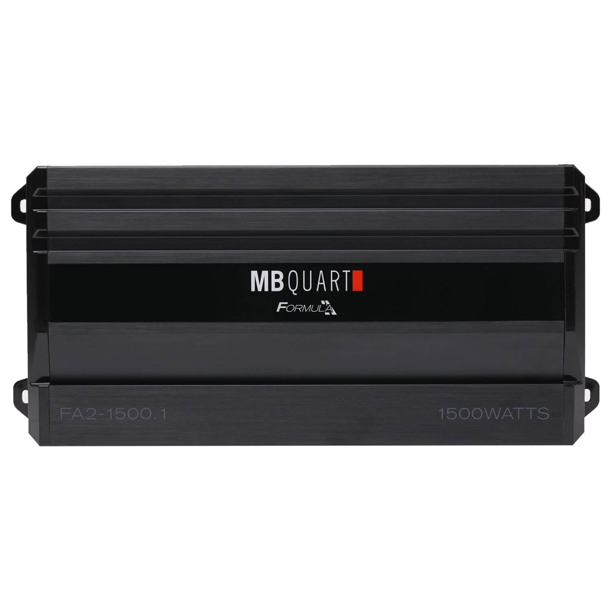 MB Quart Formula 1,500 Watt Mono Car Audio Mobile Amplifier, FA2-1500.1, Black - VMInnovations