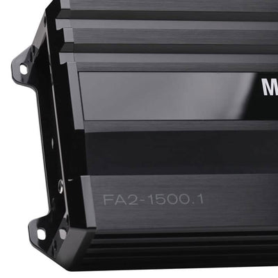 MB Quart Formula 1,500 Watt Mono Car Audio Mobile Amplifier, FA2-1500.1, Black - VMInnovations
