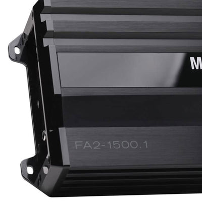 MB Quart Formula 1,500 Watt Mono Car Audio Mobile Amplifier, FA2-1500.1, Black
