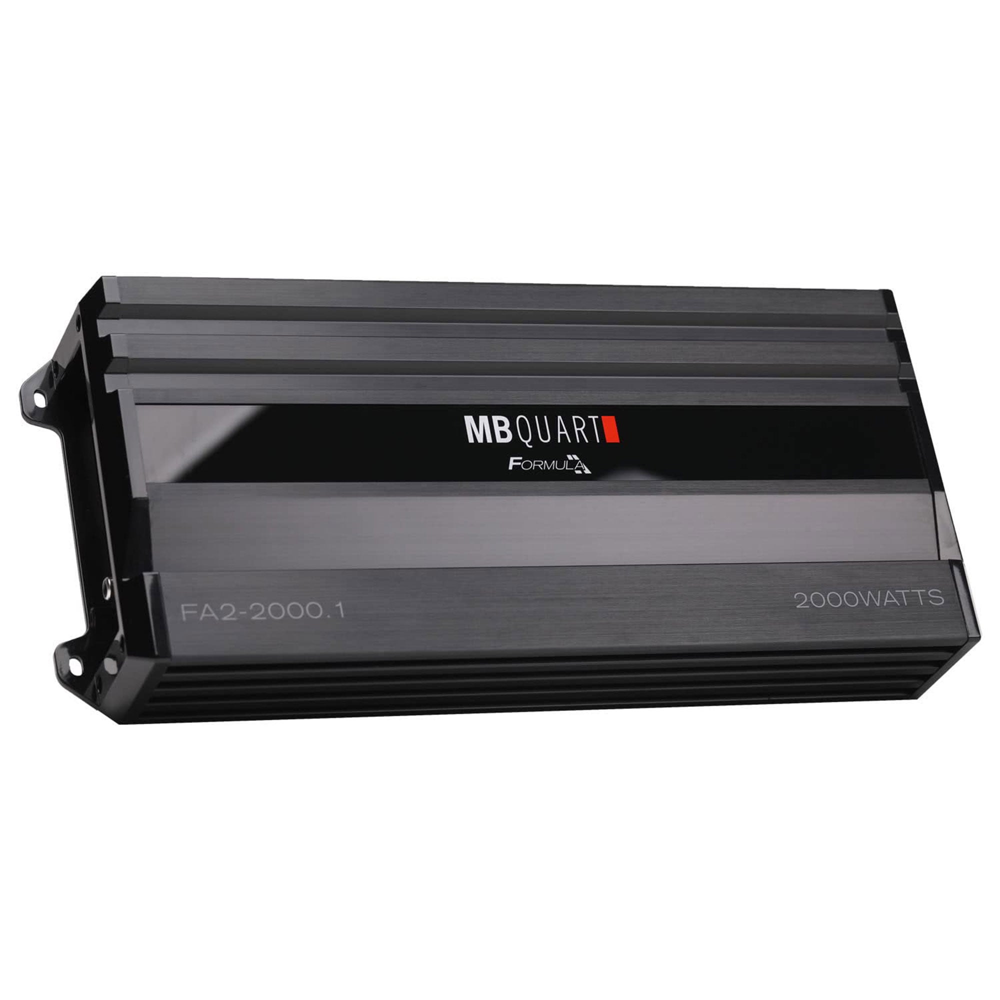 MB Quart Formula 2,000 Watt Mono Car Audio Mobile Amplifier, FA2-2000.1, Black - VMInnovations