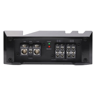 MB Quart Formula 400 Watt 4 Channel Car Audio Mobile Amplifier, FA2-400.4, Black