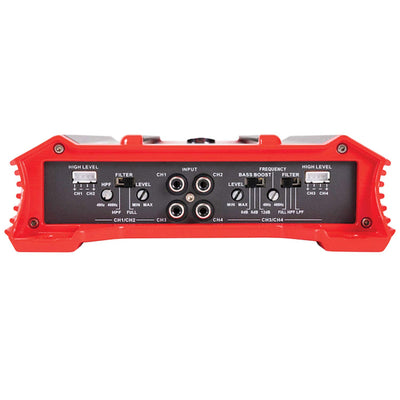 1,500 Watt Adjustable 12dB Ground Pounder Car Amplifier, Black (Open Box)