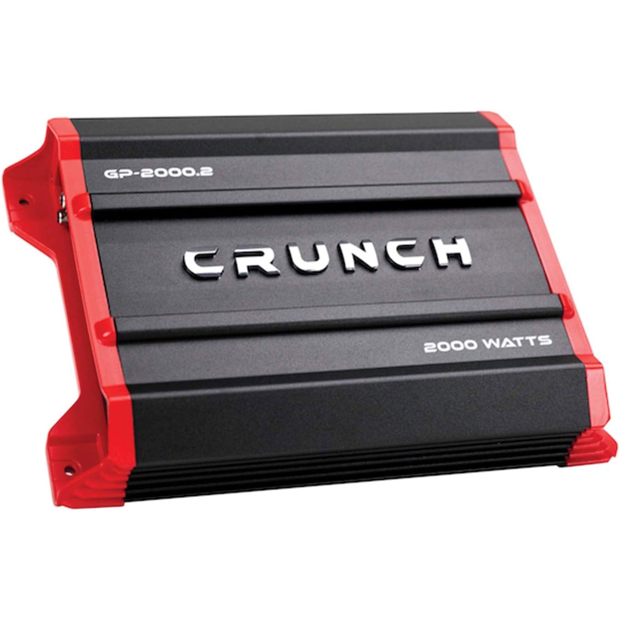 Crunch 2,000 Watt Adjustable 12dB Ground Pounder Car Amplifier, GP-2000.2, Black - VMInnovations