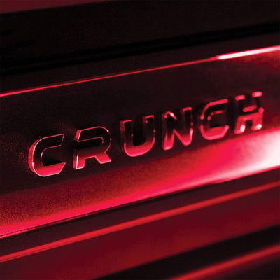 Crunch 2,000 Watt Adjustable 12dB Ground Pounder Car Amplifier, Black (Open Box)