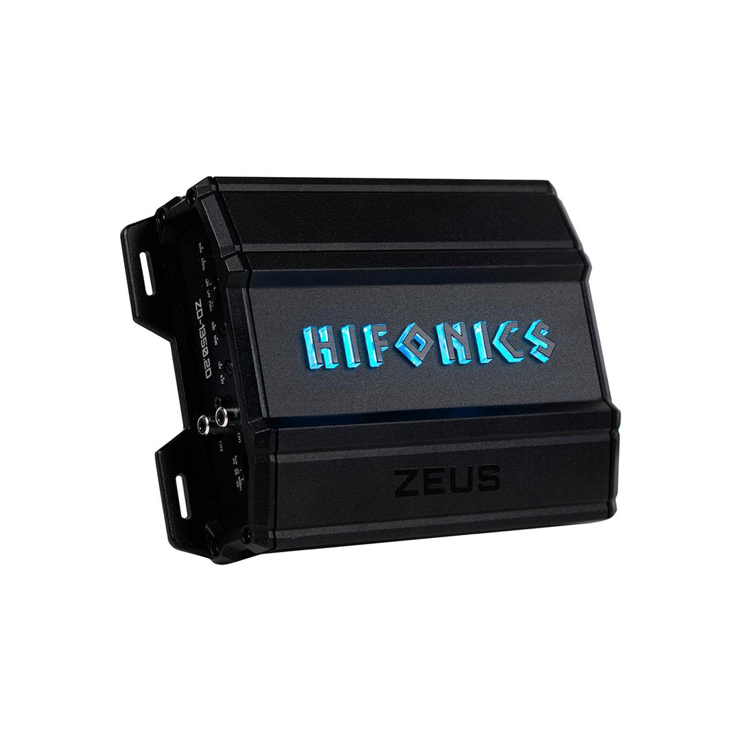 Hifonics 1,350 Watt 2 Channel Mobile Car Amplifier, ZD-1350.2D, Black (Open Box)