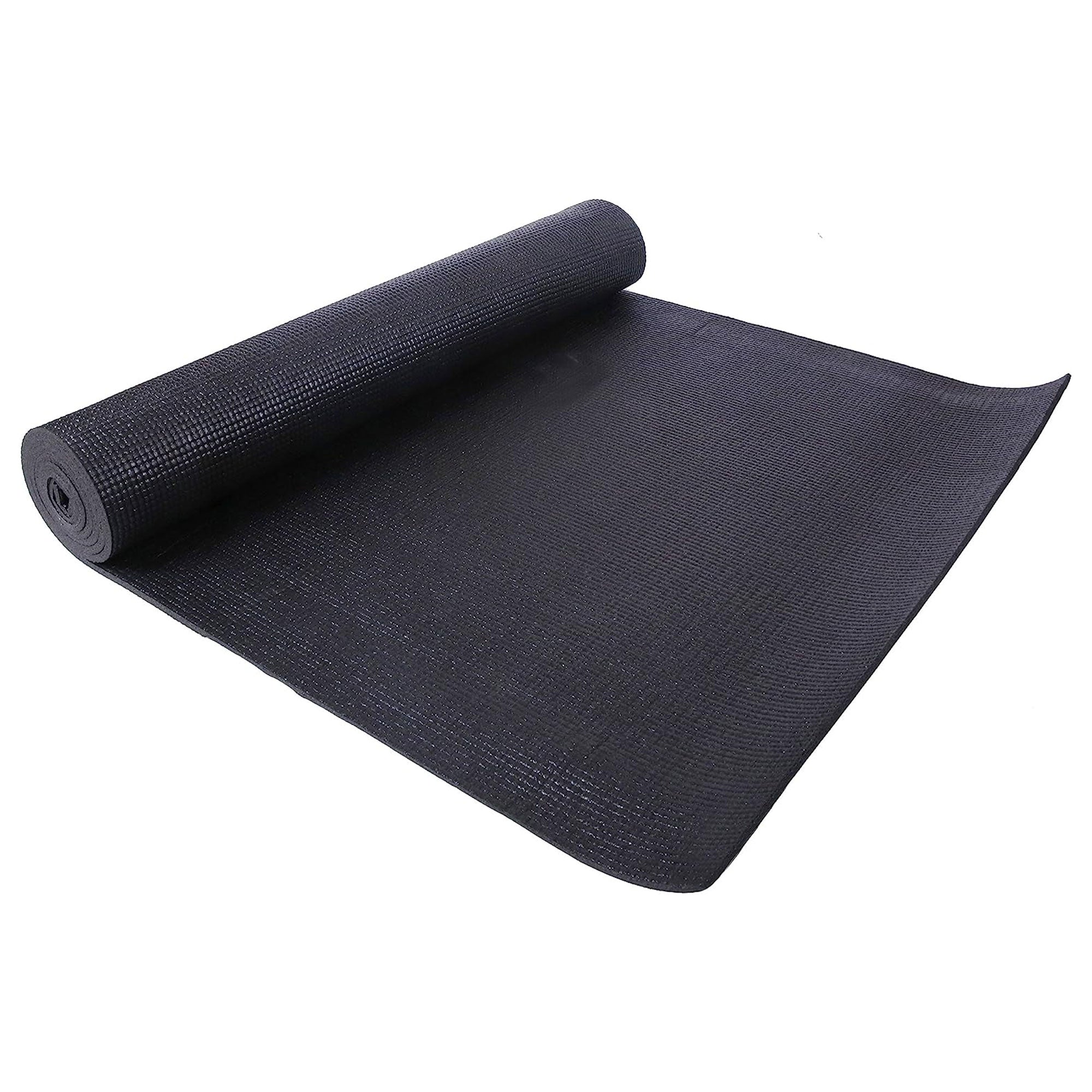 All Purpose High Density No Tear Exercise Yoga Mat, Black (Open Box) - VMInnovations
