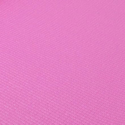 Signature Fitness All Purpose High Density No Tear Exercise Mat w/Strap, Pink