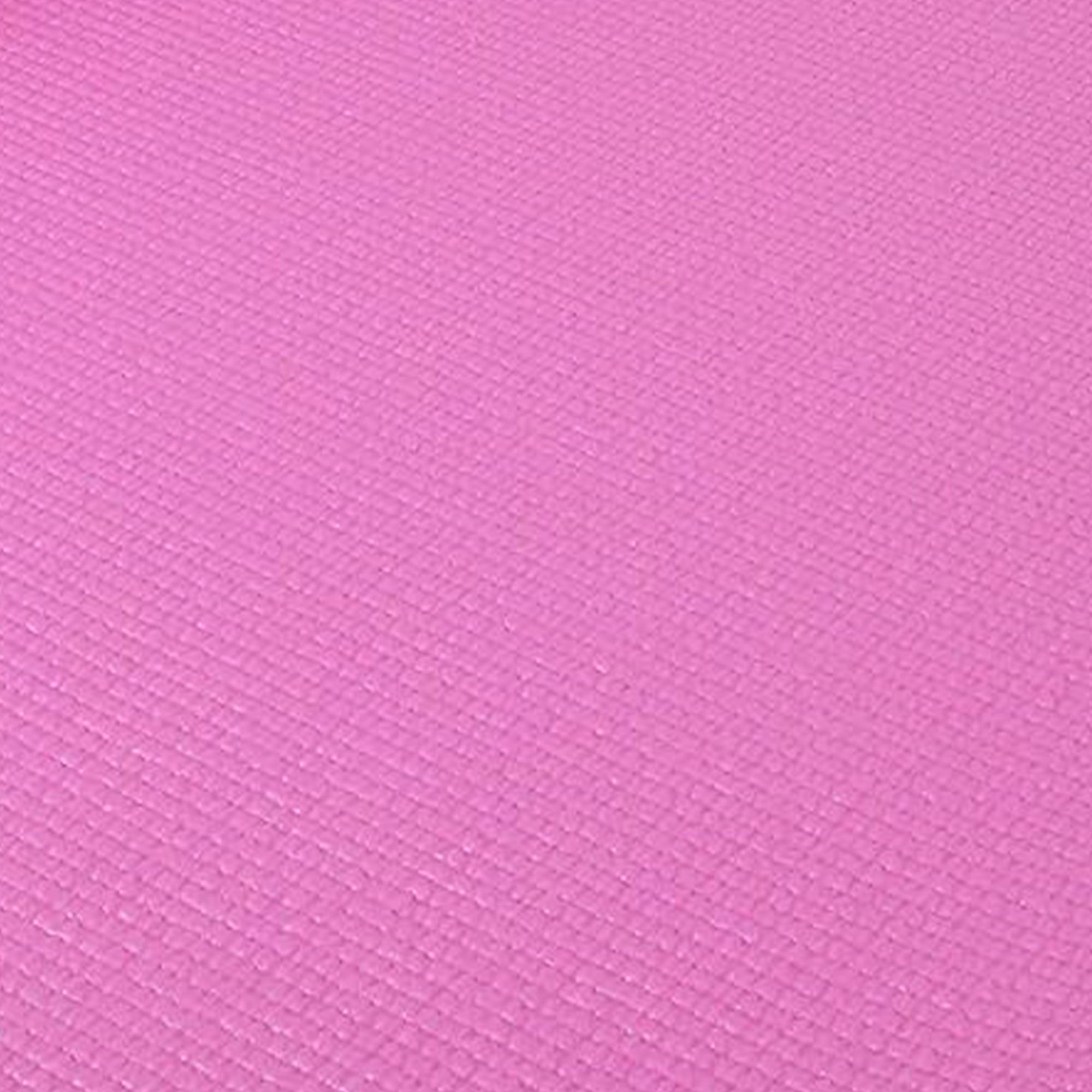Signature Fitness High Density No Tear Exercise Mat w/Strap, Pink (Used)