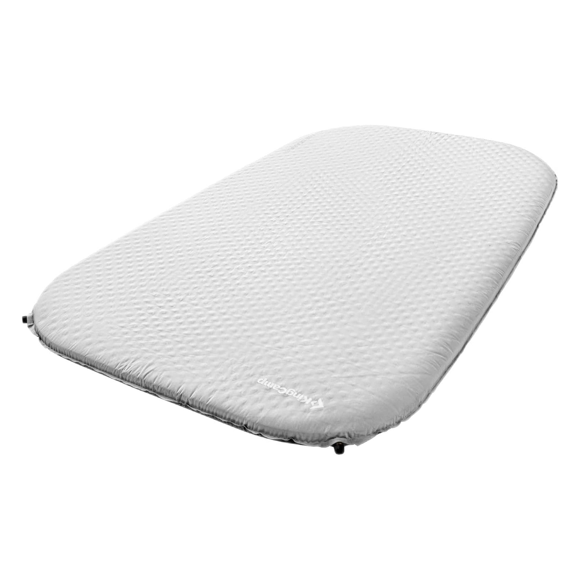 KingCamp 2 Person Self Inflating Sleeping Pad, Light Gray/Charcoal (Open Box) - VMInnovations
