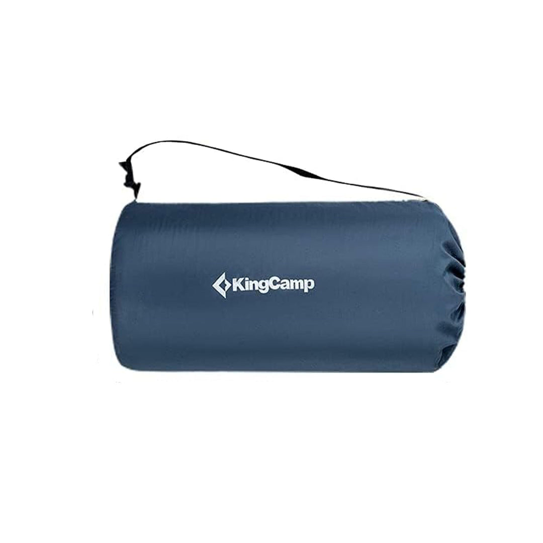 KingCamp 2 Person Self Inflating Double Air Sleeping Pad, Light Gray/Charcoal