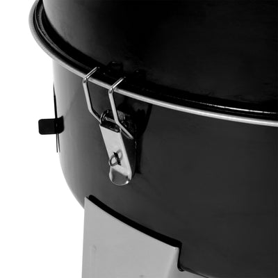 Grill Boss Vertical Charcoal Smoker, 4 Tier, 564 Sq In, Black (Open Box) - VMInnovations