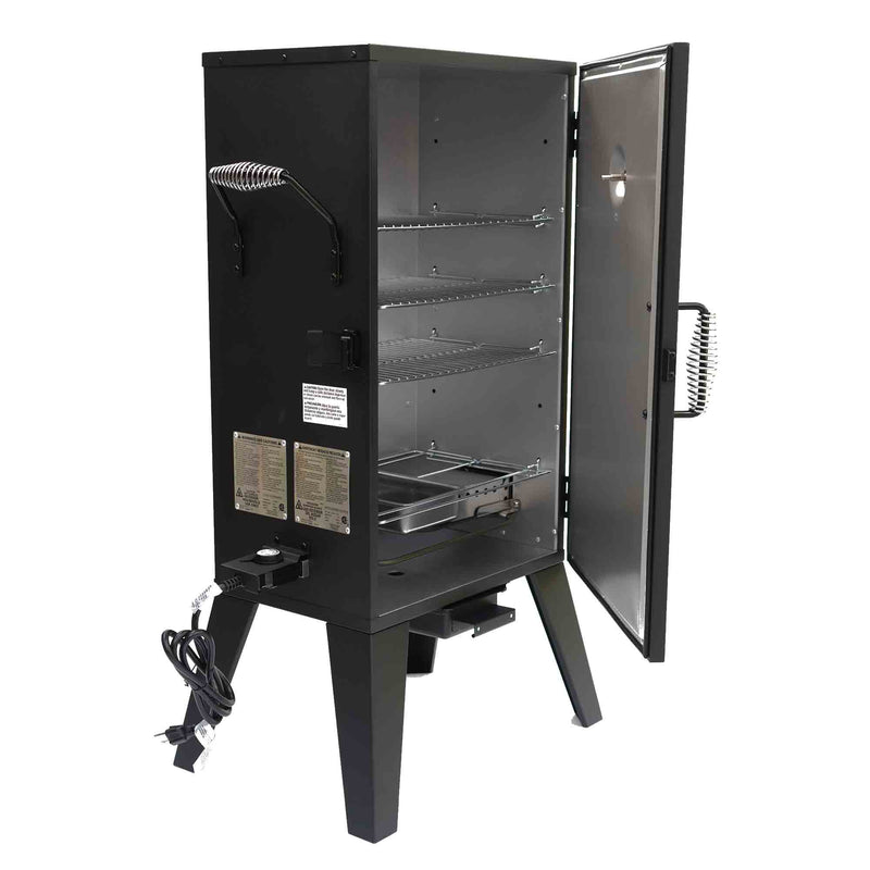 Grill Boss 1500 Watt Electric Vertical Smoker with 531 Sq In Cooking Area, Black