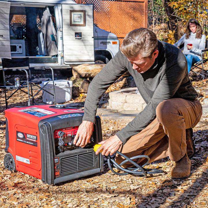 SIMPSON Portable 3200 Watt Gas Inverter Generator and Portable Power Station