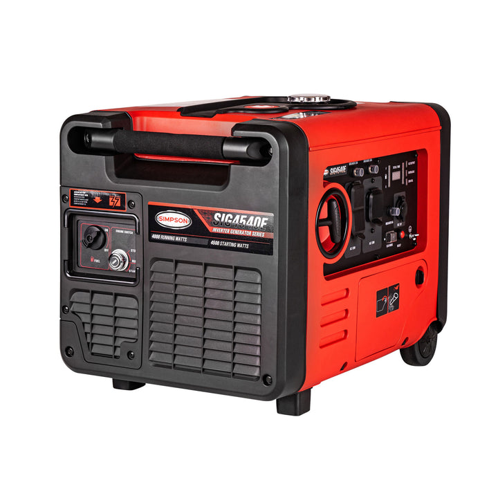 Simpson Cleaning Gas Inverter Generator and Portable Power Station for Camping