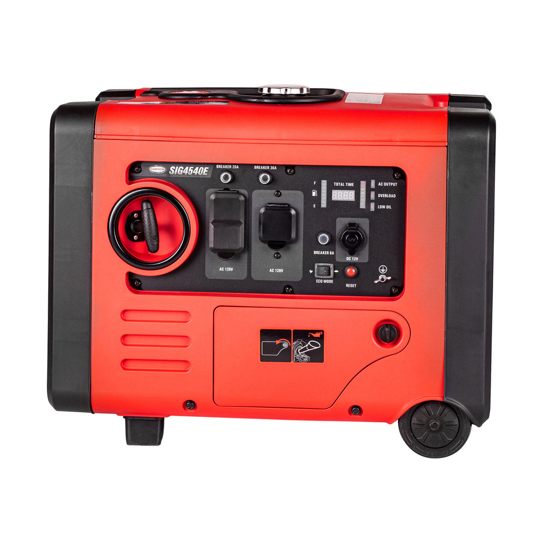 Simpson Cleaning Gas Inverter Generator and Portable Power Station for Camping