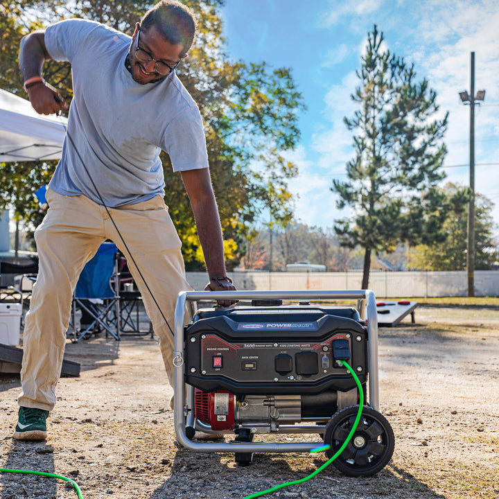 SIMPSON PowerShot Portable 3,600W Generator w/Roll Cage Frame Protection (Used) - VMInnovations