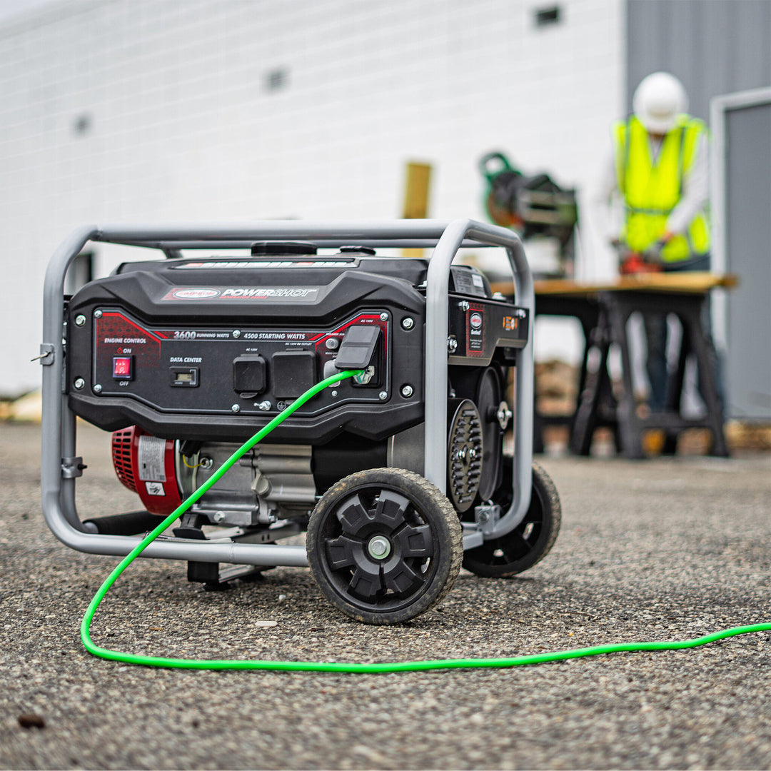 SIMPSON PowerShot Portable 3,600W Generator w/Roll Cage Frame Protection (Used) - VMInnovations