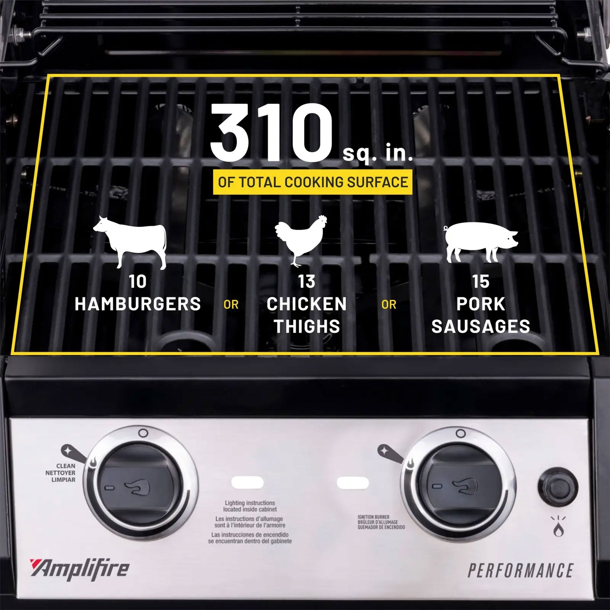 Char-Broil Performance Series Amplifire 2 Burner Gas Grill w/Steel Grates (Used) - VMInnovations