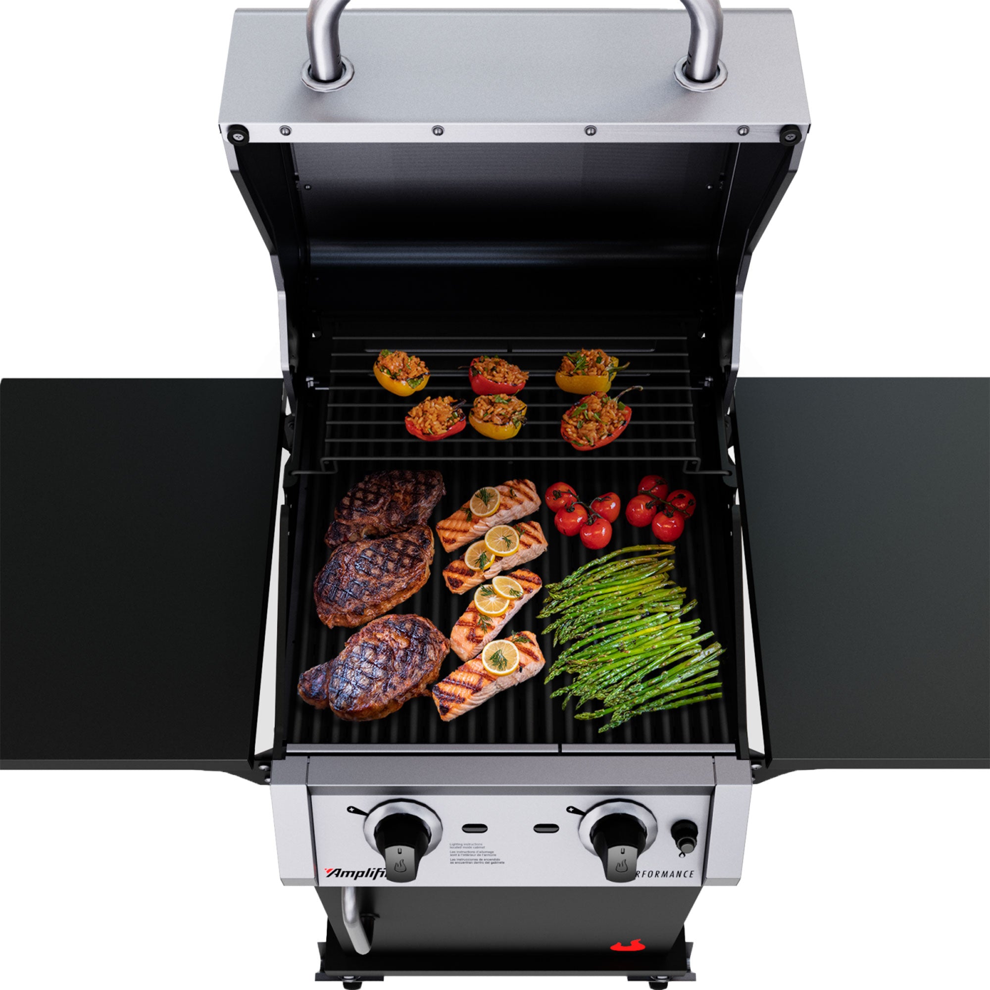 Char-Broil Performance Series Amplifire 2 Burner Gas Grill with Steel Grates - VMInnovations
