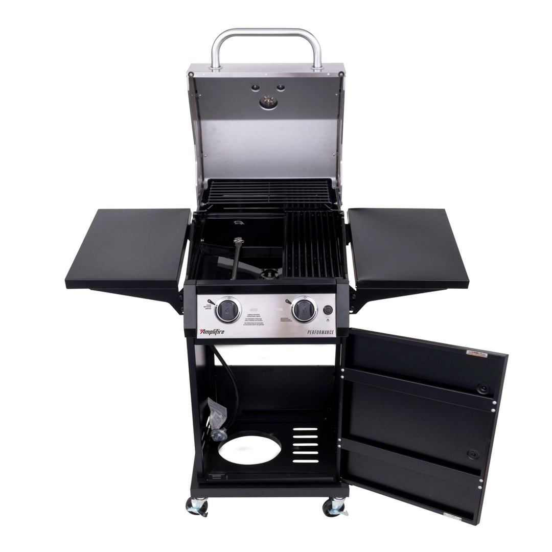 Char-Broil Performance Series Amplifire 2 Burner Gas Grill with Steel Grates