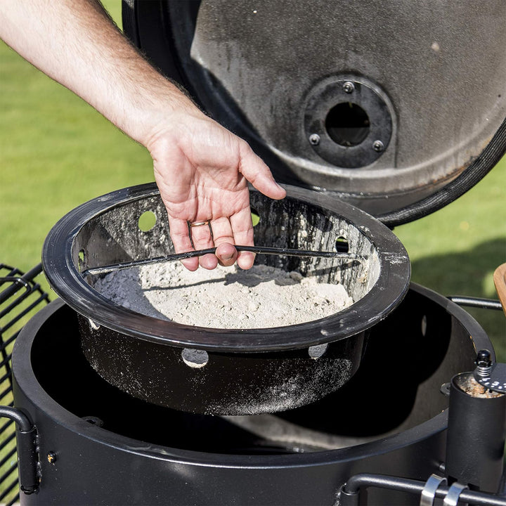 Char-Broil Oklahoma Joes Bronco Barrel Drum Smoker with Porcelain Coated Steel