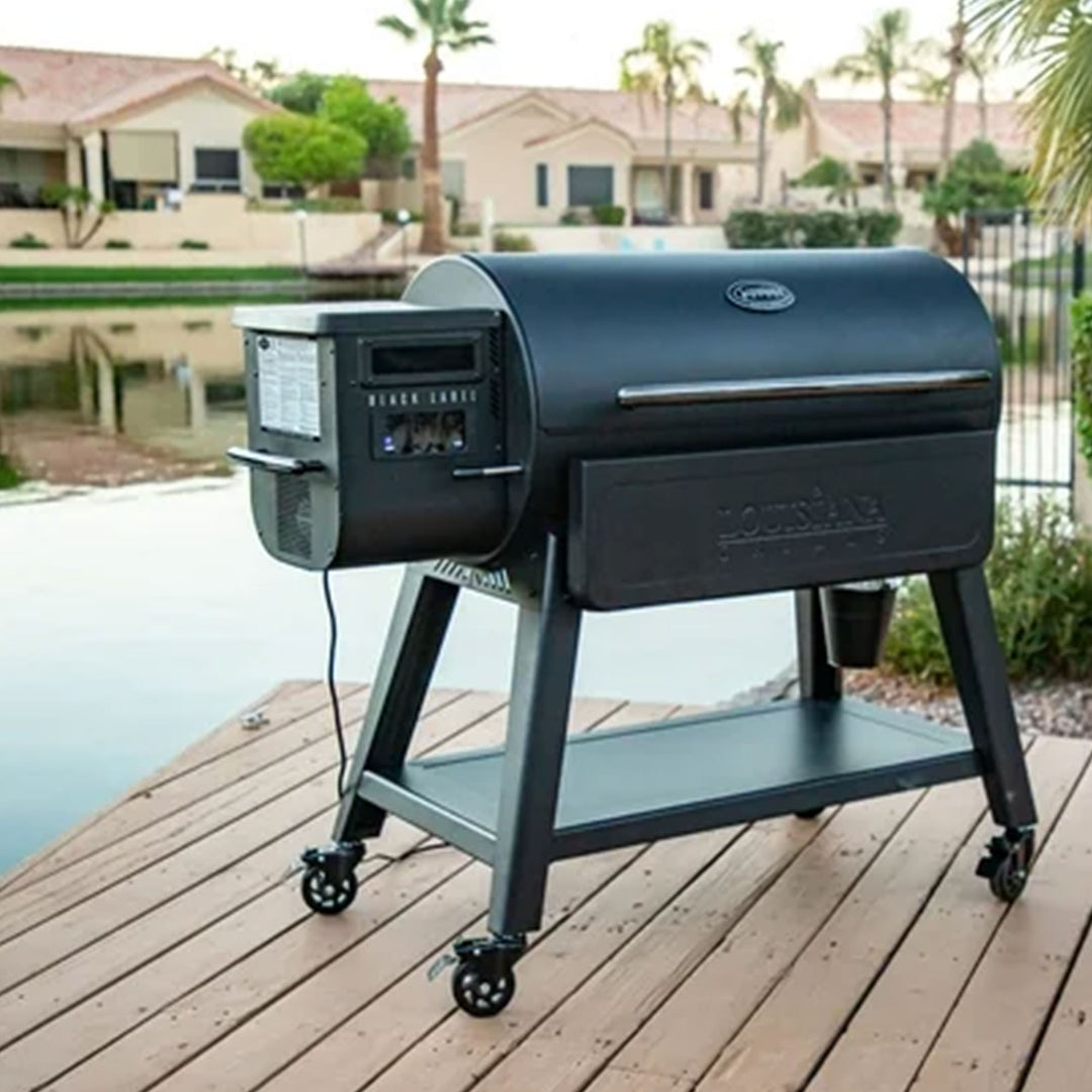 Louisiana Grills 1200 Black Label Series WiFi & Bluetooth Pellet Grill(Open Box) - VMInnovations