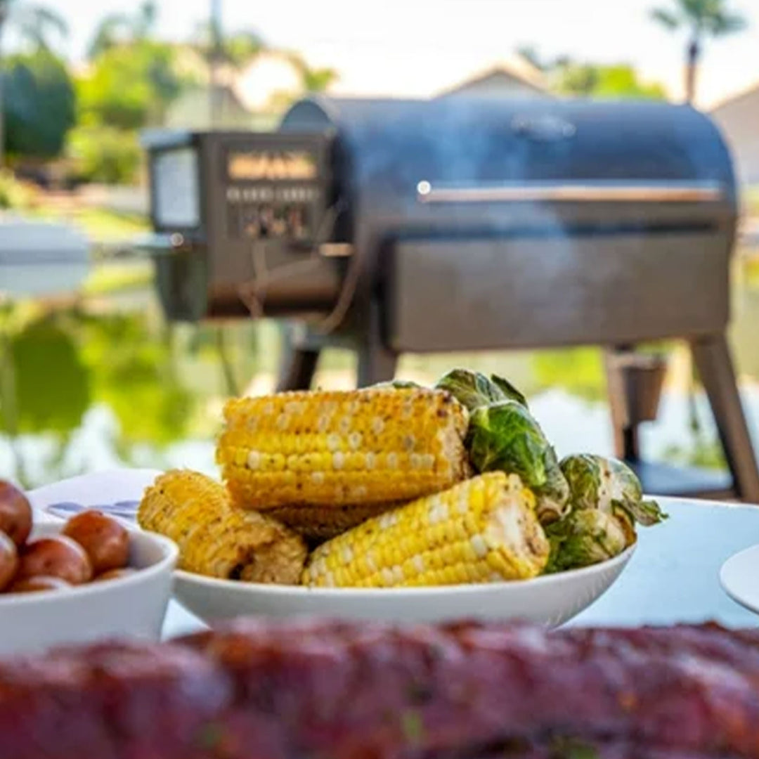 Louisiana Grills 1200 Black Label Series WiFi & Bluetooth Pellet Grill(Open Box) - VMInnovations