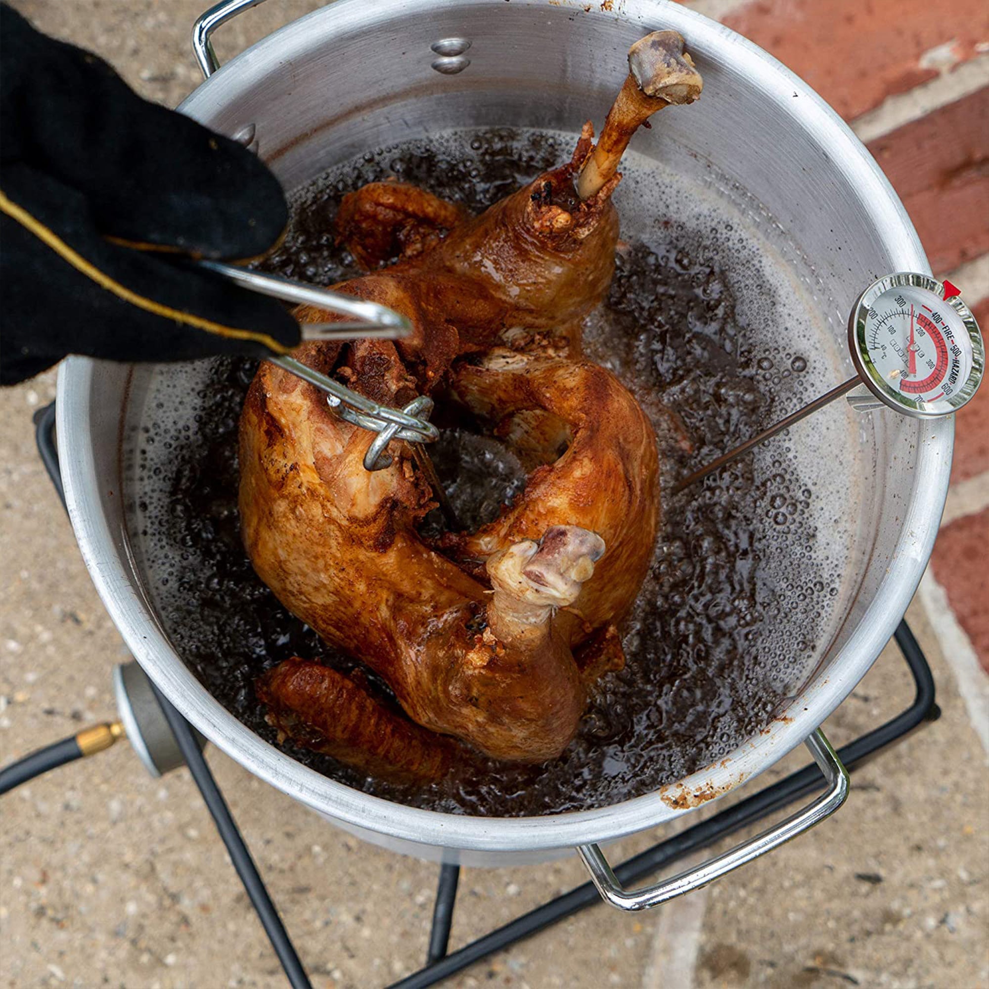King Kooker 29qt Propane Outdoor Deep Frying & Boiling Package(Open Box) - VMInnovations