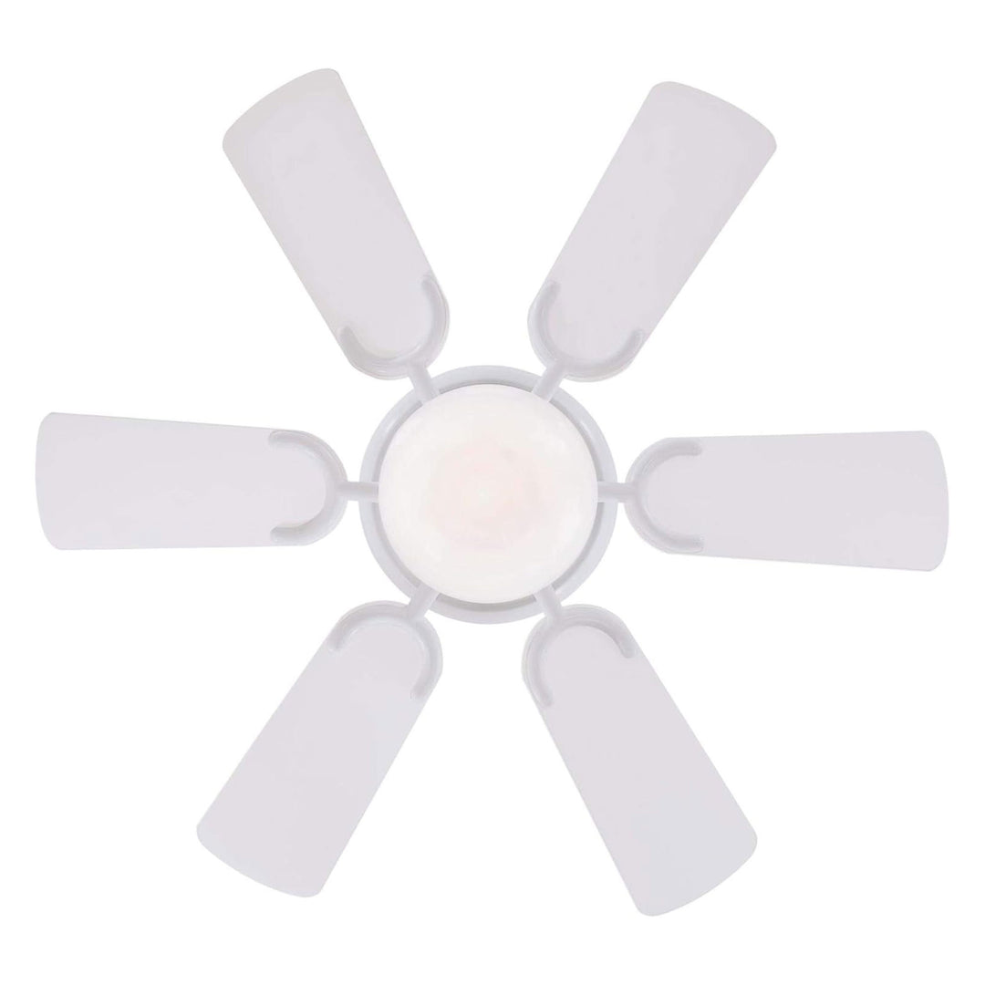 Westinghouse Ceiling Fan w/LED Light for Bedroom or Patio, 30", White (Open Box)