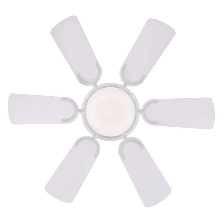 Westinghouse Ceiling Fan w/LED Light for Bedroom or Patio, 30", White (Open Box)