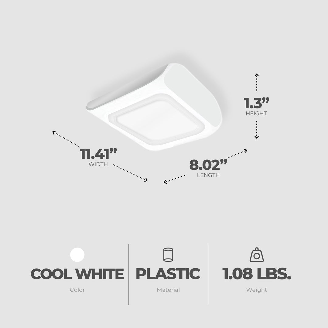GE Set of 6 Battery Operated Plastic LED Puck Lights for Closets and Cabinets - VMInnovations