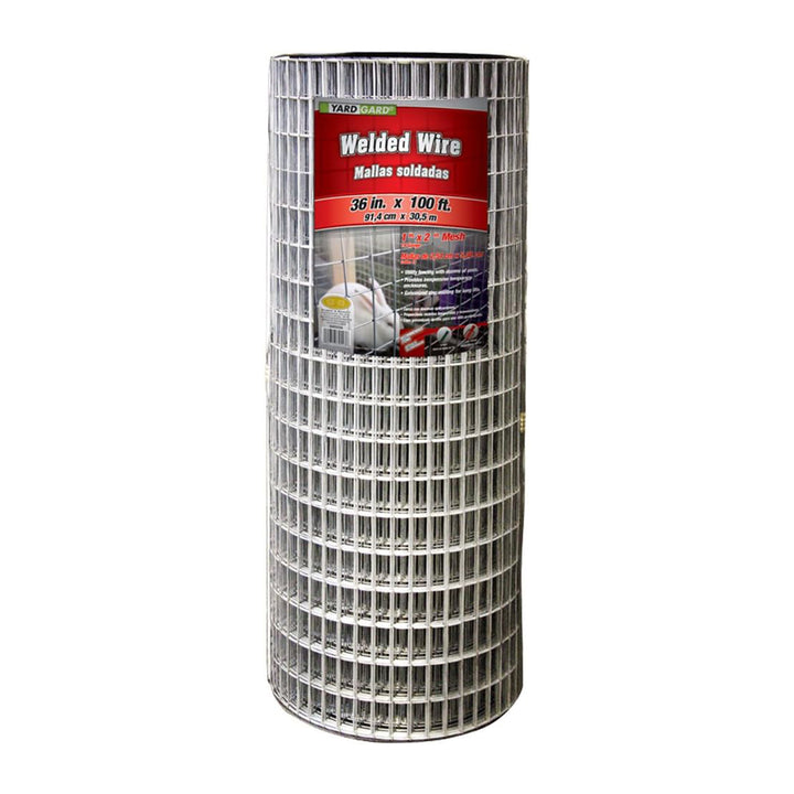 YardGard 14 Gauge Galvanized Welded Wire Fence for Lawn and Plant Care Products