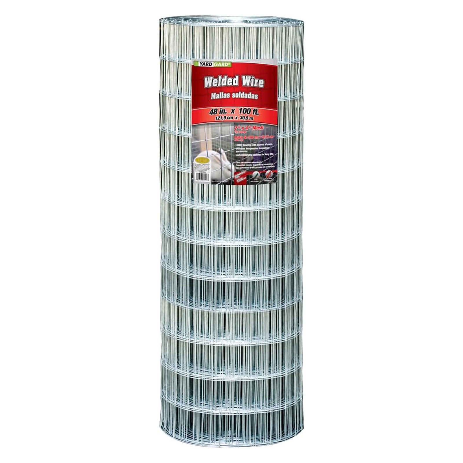 YardGard 12.5 Gauge Galvanized Welded Wire Fence for Lawn & Plant Care Products - VMInnovations